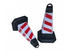 厂家直销伸缩折叠路锥广告路锥反光路锥可定制图1