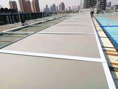 户外遮阳天幕帘篷(电动式)图1