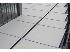 户外采光顶棚电动天幕帘图1