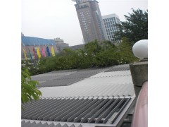 户外中空电动平板铝百叶图1