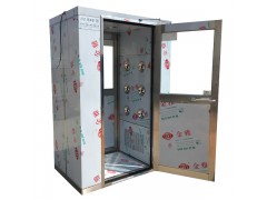 陕西西安冷板喷塑风淋室  单人风淋门厂家图1