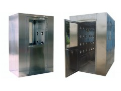 陕西西安冷轧钢板风淋室 钢板烤漆风淋室图1