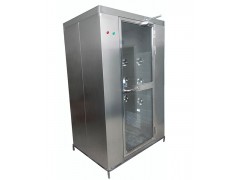 陕西西安彩钢板风淋室  单人双吹彩钢板风淋室图1