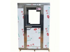 陕西西安多人风淋通道报价  外冷板内不锈钢风淋室图1