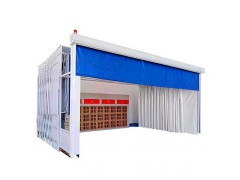 可移动的喷漆车间 移动伸缩房 自由控制 节约占地图1