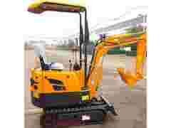 农用果园小型挖掘机履带式挖掘机轮式挖掘机图1