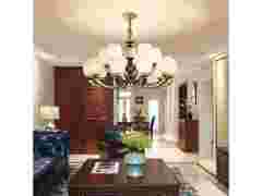 全铜灯 全铜吊灯 欧式铜灯 纯铜灯具图1