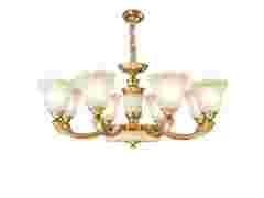 欧美式全铜灯 现代铜吊灯 简约轻奢铜灯图1