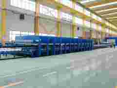 尺寸16.5*3.2米冷藏车箱体板材热压机 用于房舱大板生产图1