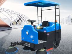 电动全封闭驾驶式扫地机 粉尘清扫用驾驶式扫地机图1