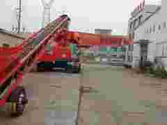 江苏联源履带式混凝土布料机结构创新措施图1