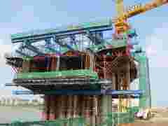 湖北挂篮模板出租,淄博挂篮构件出租,黄冈三角挂篮出租图1