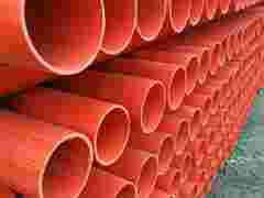 CPVC电力管 63PVC电力管 橘红色CPVC高压电力管图1