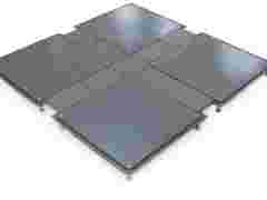 银川写字楼OA全钢架空活动地板图1