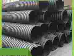 河北佰杭黑色PE波纹管重量轻图1