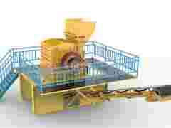 时产30-150吨半移动式破碎站制砂站制砂生产线出厂价直销图1