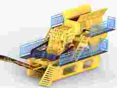 半移动式石料破碎站制砂站破碎机碎石机制砂机厂家出售图1