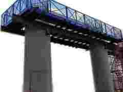 盖梁平台 挂网式平台 高墩作业平台图1