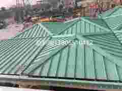 0.9mm厚铝镁锰板 直立锁边65-430金属屋面板图1