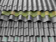 白银灰色0.7mm铝镁锰合金大波浪板办公楼金属墙面板图1