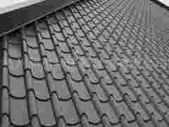 别墅住宅765屋面瓦0.7mm铝镁锰琉璃瓦铝合金仿古瓦图1