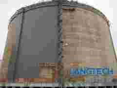 聚脲喷涂生产厂家承接电厂除盐水箱聚脲涂料防腐防水施工工程图1