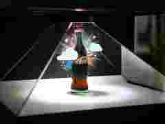 全息柜定制 全息3D展示柜 透明屏展示柜 全息投影 全息设备图1