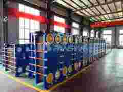 休闲食品油类循环加热板式换热器图1