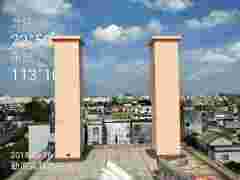 定做白色空调型玻璃钢天线美化罩楼顶5g天线罩玻璃钢美化天线罩图1