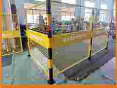 江苏设备护栏厂 江苏设备护栏公司 龙桥订制工厂LOGO护栏图1