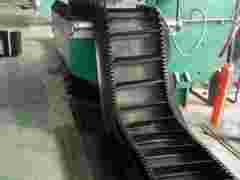 大倾角挡边提升带     橡胶裙边带图1