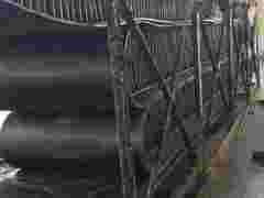 大倾角尼龙挡边带   上料机挡边输送带   环形挡边带图1