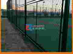 江苏篮球场围栏 球场 体育场铁丝网围网 浸塑钢丝 龙桥厂图1