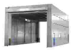 多工位整体移动喷漆房 一站式设备配齐图1