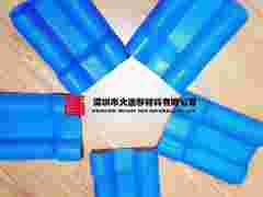 深圳蓝色塑料瓦_屋顶防腐瓦_ASA+PVC树脂定制图1