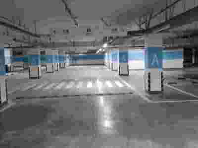 南京达尊道路划线公司njdz-2022地下车库停车场划线图2