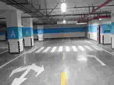 南京达尊道路划线公司njdz-2022地下车库停车场划线图5