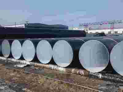 污水处理厂排污管道环氧煤沥青防腐螺旋管/螺旋钢管/螺旋焊管图2