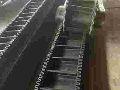 大倾角挡边皮带   环形挡边输送带   橡胶裙边带图4