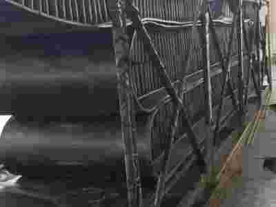 大倾角波状挡边带   提升机挡边带   耐磨大倾角挡边带图4