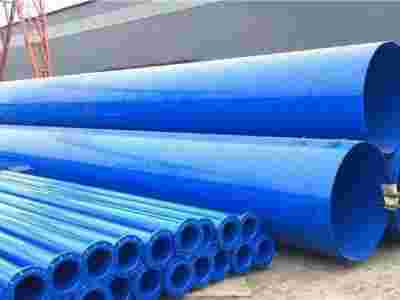 自来水输送TPEP防腐螺旋管和环氧涂塑防腐螺旋管 盎拓生产图2