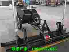 机场地面激光整平机 手推式2.5米激光铺地机