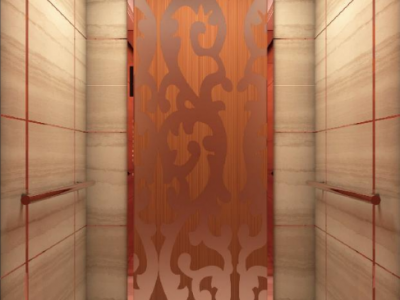 天津电梯轿厢装饰装潢 天津轿厢翻新装修设计图2