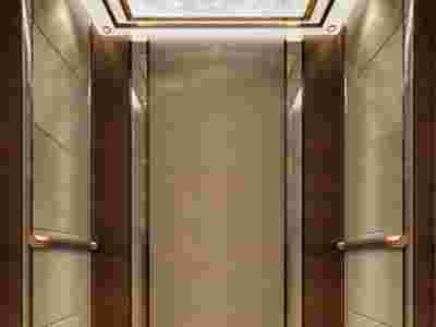 酒店电梯装饰装潢 天津电梯轿厢装饰装潢装修图1
