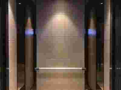 山西电梯内饰定制 大同电梯轿厢翻新装修设计 山西电梯装饰装潢图2