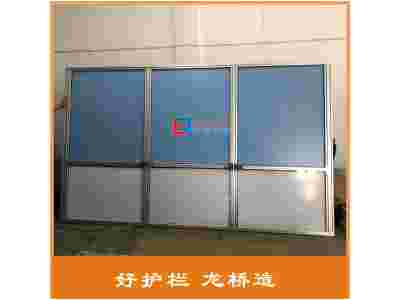 江苏工业铝材**围栏 透明亚克力板+钢板烤漆 按图纸加工图1