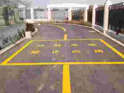 南京达尊道路划线有限公司njdz-2022消防车道划线图2