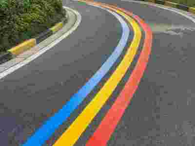 南京道路划线-南京达尊2022年道路热熔标线施工报价图1