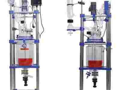 实验室双层玻璃反应釜图1