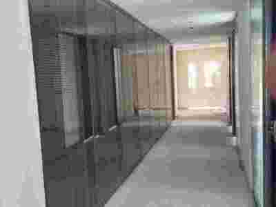 天津玻璃高隔断图2